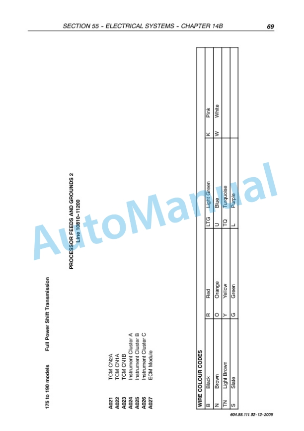 New Holland TM Series Tractor Repair Manual 6045511102 4 New Holland TM Series Tractor Repair Manual 6045511102 - Image 4
