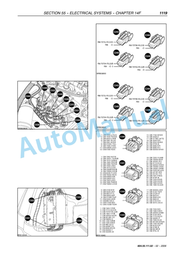 New Holland TM Series Tractor Repair Manual 6045511102 5 New Holland TM Series Tractor Repair Manual 6045511102 - Image 5