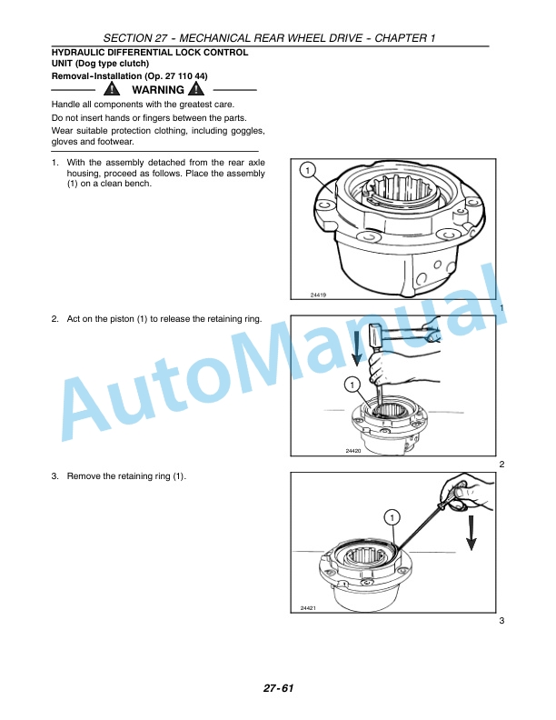 New Holland TM Series Tractor Repair Manual 87015506 3 New Holland TM Series Tractor Repair Manual 87015506 - Image 3