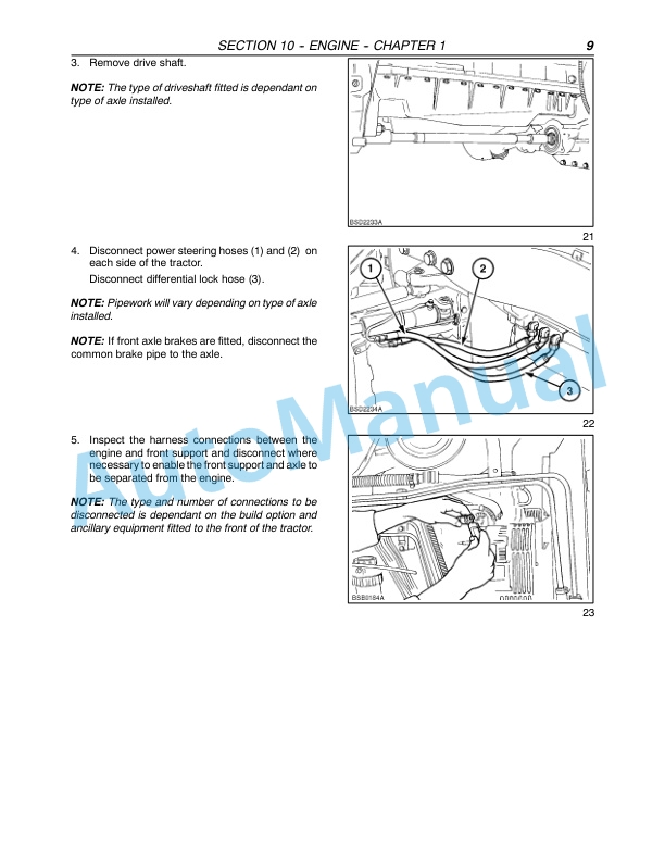 New Holland TM120, TM130, TM140, TM155, TM175, TM190 Tractor Repair Manual 87611239 2 New Holland TM120, TM130, TM140, TM155, TM175, TM190 Tractor Repair Manual 87611239 - Image 2