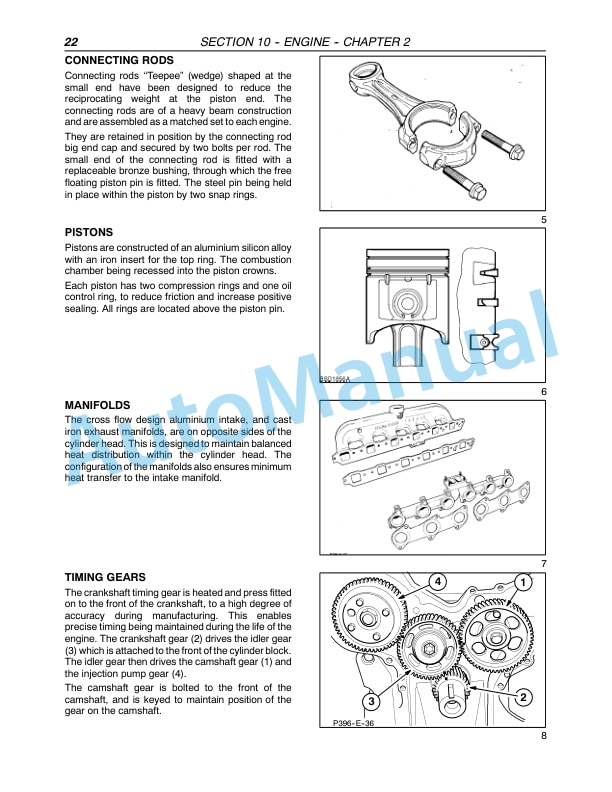 New Holland TM120, TM130, TM140, TM155, TM175, TM190 Tractor Repair Manual 87611239 3 New Holland TM120, TM130, TM140, TM155, TM175, TM190 Tractor Repair Manual 87611239 - Image 3