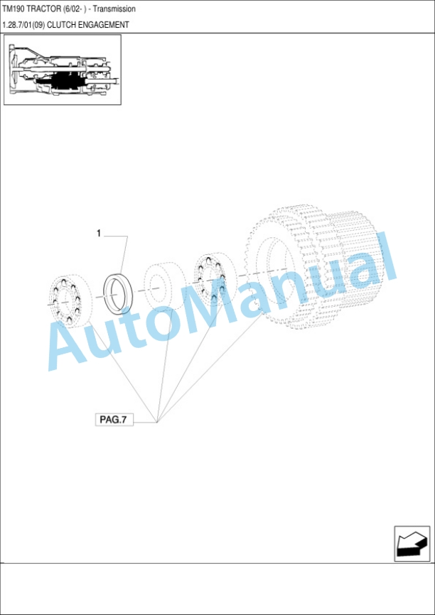 New Holland TM190 Tractor Parts Catalogue 2 New Holland TM190 Tractor Parts Catalogue-2
