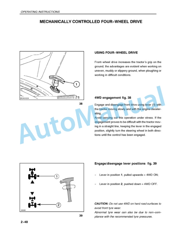 New Holland TN55, TN65, TN70, TN75 Operation and Maintenance Manual 86584836 3 New Holland TN55, TN65, TN70, TN75 Operation and Maintenance Manual 86584836-3