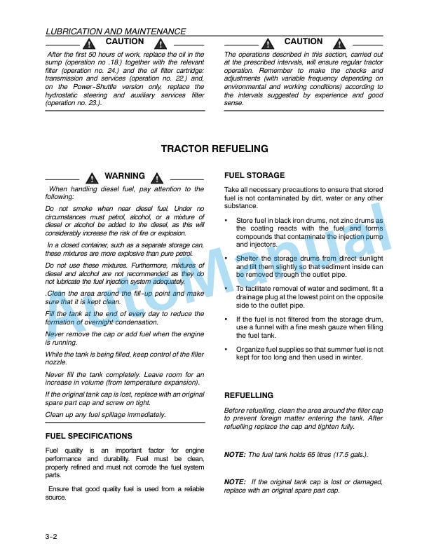 New Holland TN55, TN65, TN70, TN75 Operation and Maintenance Manual 87021351 4 New Holland TN55, TN65, TN70, TN75 Operation and Maintenance Manual 87021351 - Image 4