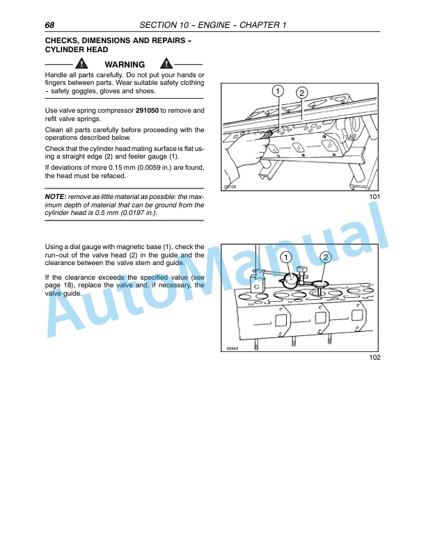 New Holland TN55, TN65, TN70, TN75 Tractor Repair Manual 87034093 4 New Holland TN55, TN65, TN70, TN75 Tractor Repair Manual 87034093-4