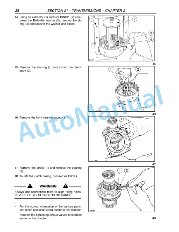 New Holland TN55, TN65, TN70, TN75 Tractor Repair Manual 87034094 2 New Holland TN55, TN65, TN70, TN75 Tractor Repair Manual 87034094-2