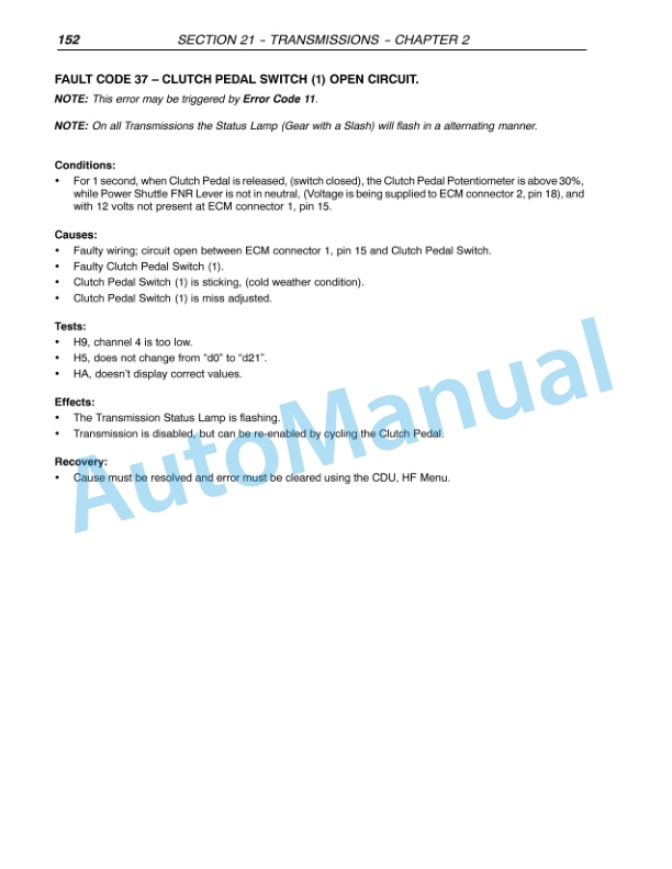 New Holland TN55, TN65, TN70, TN75 Tractor Repair Manual 87034094 4 New Holland TN55, TN65, TN70, TN75 Tractor Repair Manual 87034094-4