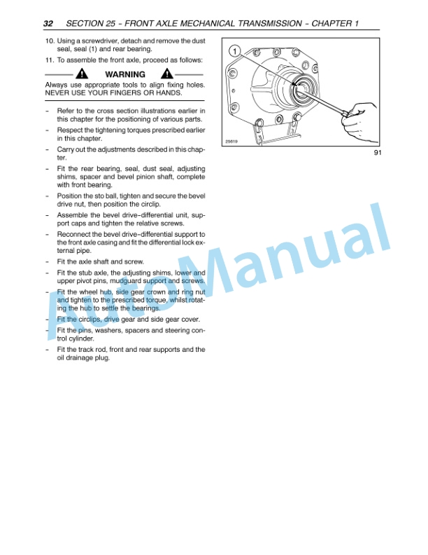 New Holland TN55, TN65, TN70, TN75 Tractor Repair Manual 87034095 3 New Holland TN55, TN65, TN70, TN75 Tractor Repair Manual 87034095-3