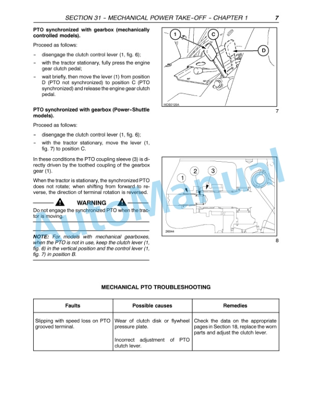 New Holland TN55, TN65, TN70, TN75 Tractor Repair Manual 87034095 5 New Holland TN55, TN65, TN70, TN75 Tractor Repair Manual 87034095-5