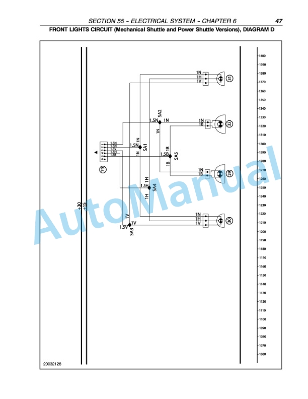 New Holland TN55, TN65, TN70, TN75 Tractor Repair Manual 87034097 4 New Holland TN55, TN65, TN70, TN75 Tractor Repair Manual 87034097-4