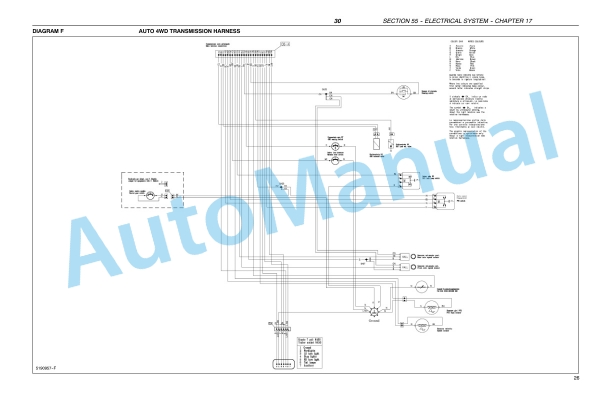 New Holland TN55D, TN55S, TN65D, TN65S, TN70D, TN70S, TN75D, TN75S Tractor Repair Manual 87059387-5
