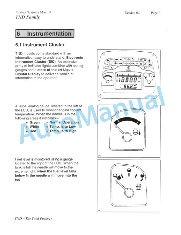 New Holland TN55D, TN65D, TN75D Feature and Competitive Comparison Product Manual 86584214 2 New Holland TN55D, TN65D, TN75D Feature and Competitive Comparison Product Manual 86584214-2