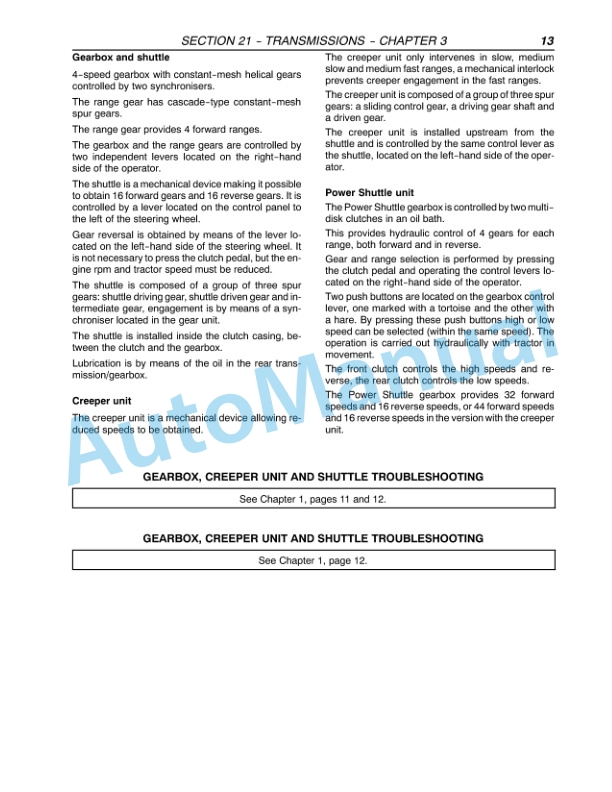 New Holland TN55V, TN65V, TN75V, TN65N, TN75N Tractor Repair Manual 86627059 2 New Holland TN55V, TN65V, TN75V, TN65N, TN75N Tractor Repair Manual 86627059-2