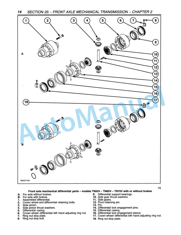 New Holland TN55V, TN65V, TN75V, TN65N, TN75N Tractor Repair Manual 86627059 3 New Holland TN55V, TN65V, TN75V, TN65N, TN75N Tractor Repair Manual 86627059-3