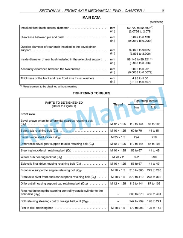 New Holland TN60A, TN70A, TN75A Tractor Repair Manual 87047548 2 New Holland TN60A, TN70A, TN75A Tractor Repair Manual 87047548-2