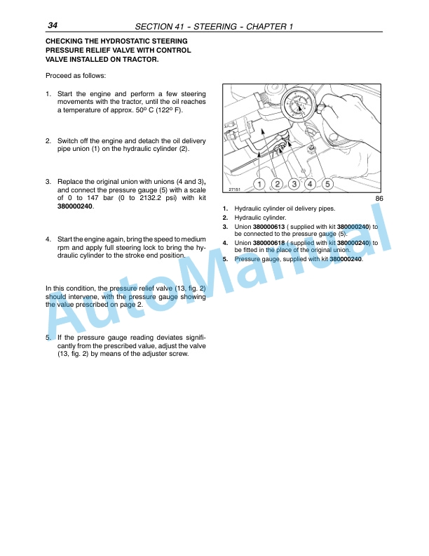 New Holland TN60A, TN70A, TN75A Tractor Repair Manual 87047549 5 New Holland TN60A, TN70A, TN75A Tractor Repair Manual 87047549-5