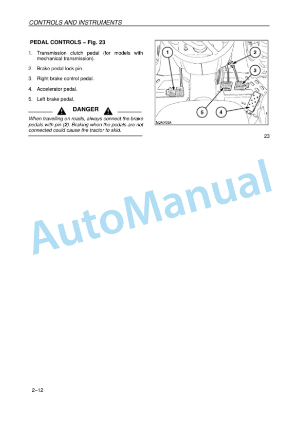 New Holland TN60A, TN70A, TN80A Tractor Operation and Maintenance Manual 47134411 2 New Holland TN60A, TN70A, TN80A Tractor Operation and Maintenance Manual 47134411-2