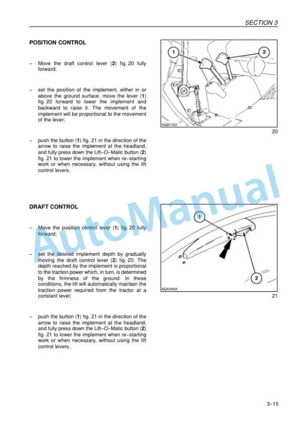 New Holland TN60A, TN70A, TN80A Tractor Operation and Maintenance Manual 47134411 3 New Holland TN60A, TN70A, TN80A Tractor Operation and Maintenance Manual 47134411-3