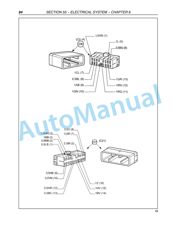 New Holland TN60DA, TN60SA, TN70DA, TN70SA, TN75DA, TN75SA, TN85DA, TN95DA Tractor Repair Manual 87393597 4 New Holland TN60DA, TN60SA, TN70DA, TN70SA, TN75DA, TN75SA, TN85DA, TN95DA Tractor Repair Manual 87393597-4