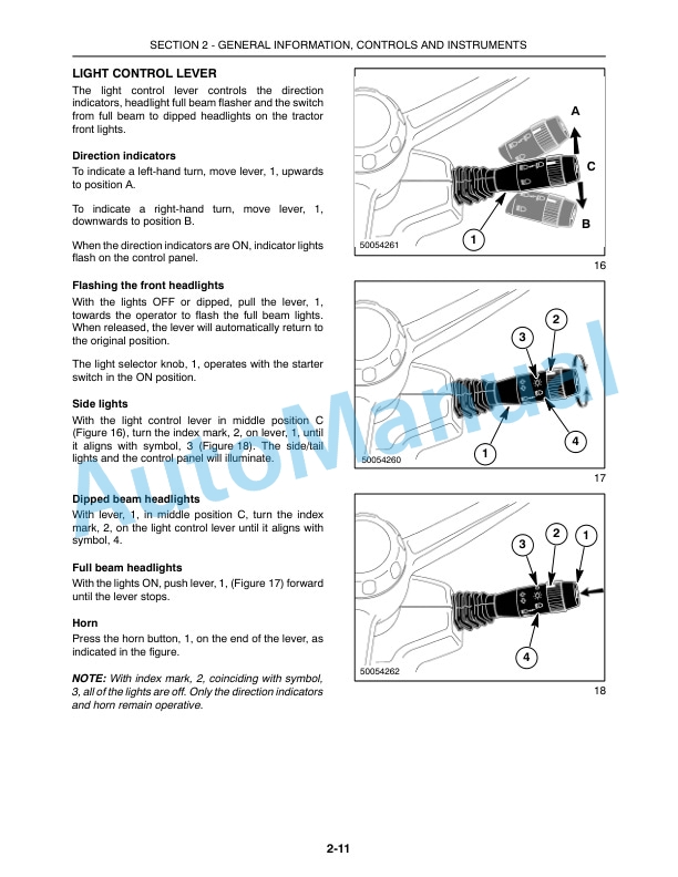 New Holland TN60SA, TN70SA, TN75SA Tractor Operation and Maintenance Manual 87552876 2 New Holland TN60SA, TN70SA, TN75SA Tractor Operation and Maintenance Manual 87552876-2