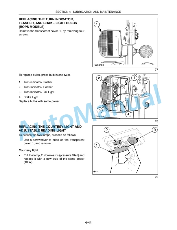 New Holland TN60SA, TN70SA, TN75SA Tractor Operation and Maintenance Manual 87552876 5 New Holland TN60SA, TN70SA, TN75SA Tractor Operation and Maintenance Manual 87552876-5