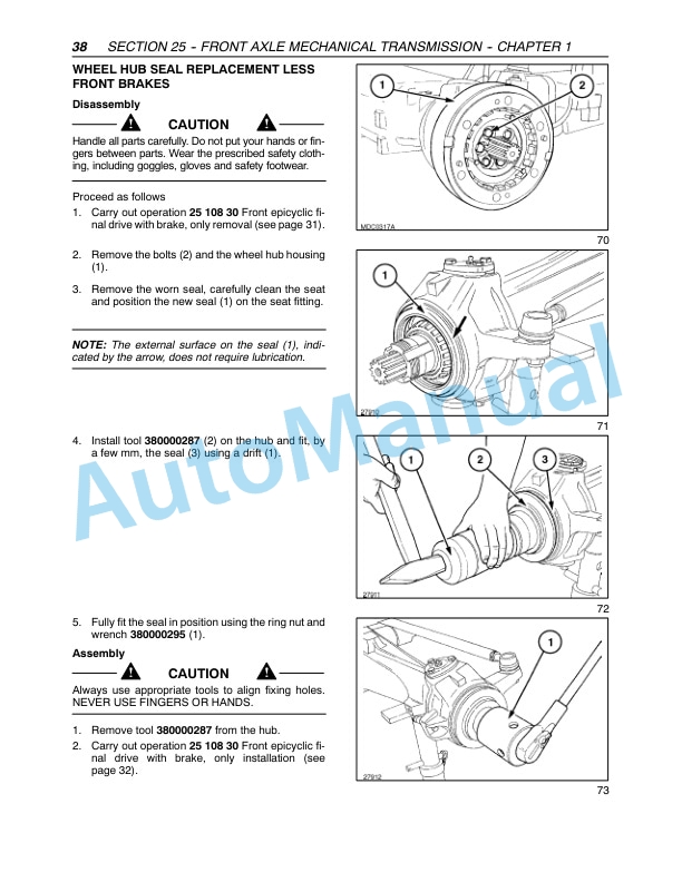 New Holland TN60VA, TN75VA, TN95VA Tractor Repair Manual 87352286 3 New Holland TN60VA, TN75VA, TN95VA Tractor Repair Manual 87352286 - Image 3