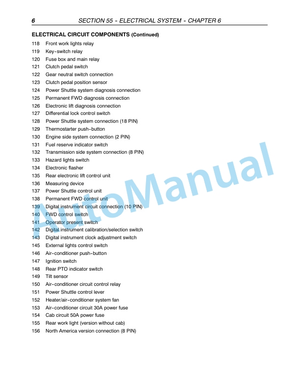 New Holland TN60VA, TN75VA, TN95VA Tractor Repair Manual 87352286 5 New Holland TN60VA, TN75VA, TN95VA Tractor Repair Manual 87352286 - Image 5