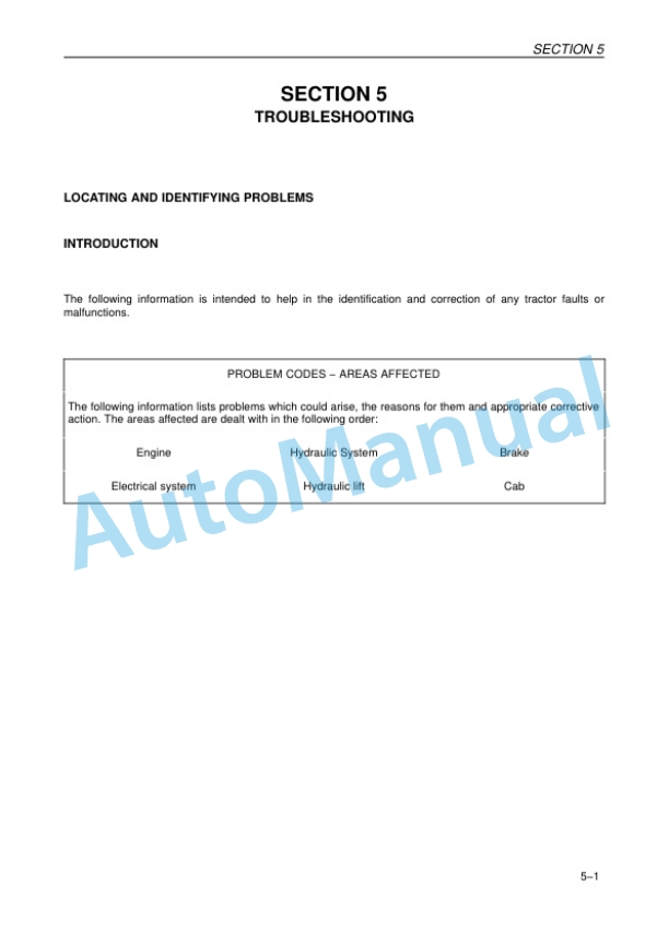 New Holland TN70F, TN80F, TN95F Operation and Maintenance Manual 6036455100 5 New Holland TN70F, TN80F, TN95F Operation and Maintenance Manual 6036455100 - Image 5