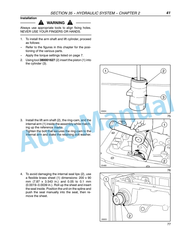 New Holland TN75FA, TN85FA, TN95FA Tractor Repair Manual 87051831 2 New Holland TN75FA, TN85FA, TN95FA Tractor Repair Manual 87051831-2