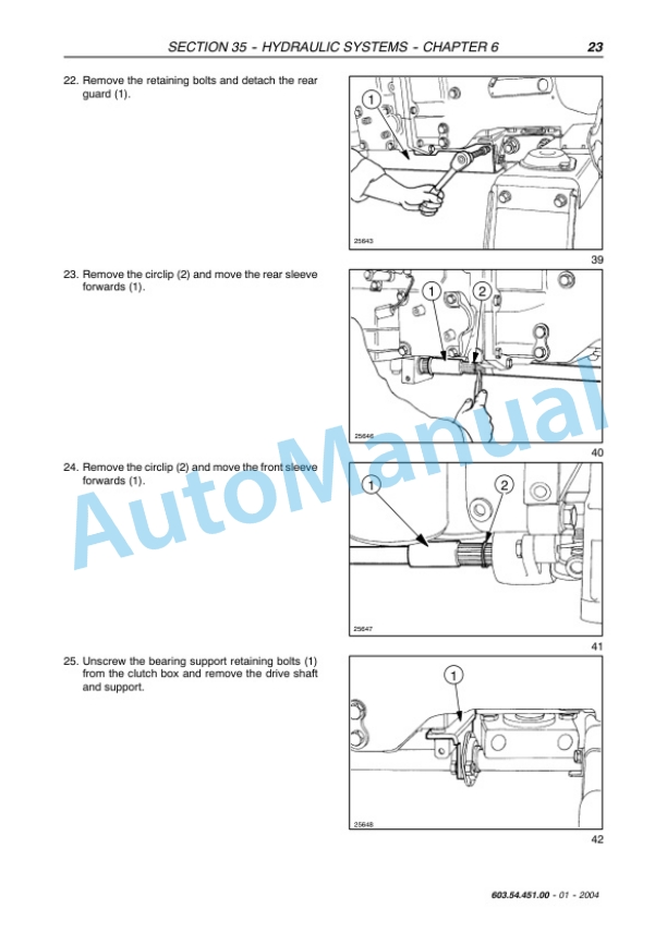 New Holland TN75FA, TN85FA, TN95FA Tractor Service Manual 6035445100 4 New Holland TN75FA, TN85FA, TN95FA Tractor Service Manual 6035445100 - Image 4