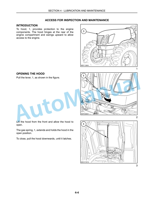 New Holland TN85A, TN95A Tractor Operation and Maintenance Manual 87364947 4 New Holland TN85A, TN95A Tractor Operation and Maintenance Manual 87364947 - Image 4