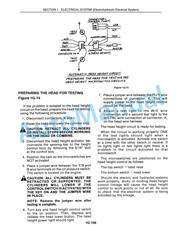 New Holland TR86, TR87, TR88 Combine Repair Manual 40008630 2 New Holland TR86, TR87, TR88 Combine Repair Manual 40008630 - Image 2