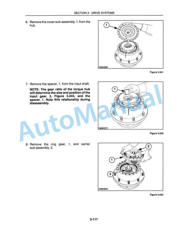 New Holland TR89, TR99 Repair Manual 86589290 4 New Holland TR89, TR99 Repair Manual 86589290-4