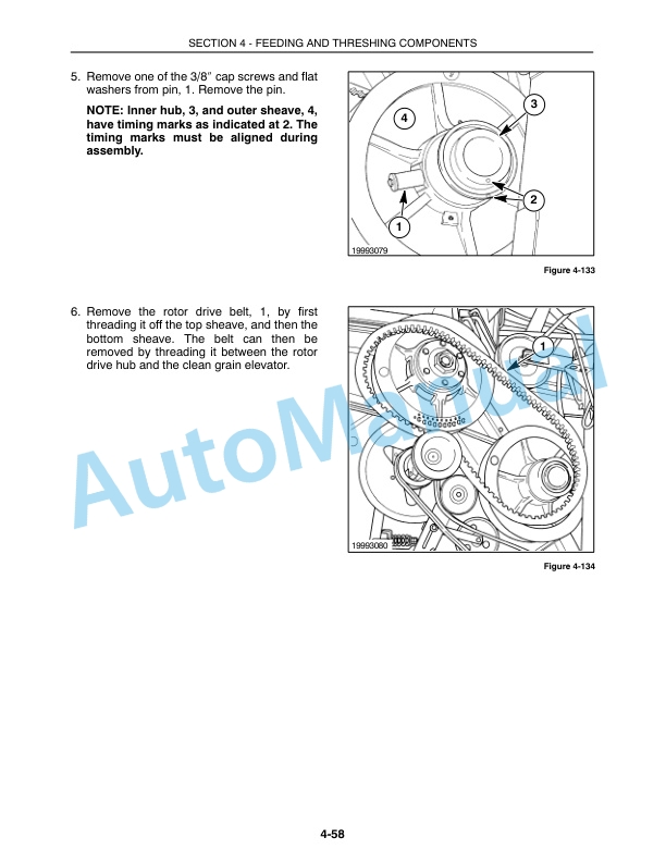 New Holland TR89, TR99 Repair Manual 86589290 5 New Holland TR89, TR99 Repair Manual 86589290-5