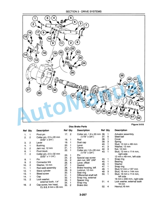 New Holland TR89, TR99 Repair Manual 86589293 5 New Holland TR89, TR99 Repair Manual 86589293-5