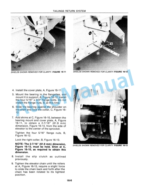 New Holland TR96, TR97, TR98 Combine Repair Manual 40009616 3 New Holland TR96, TR97, TR98 Combine Repair Manual 40009616-3