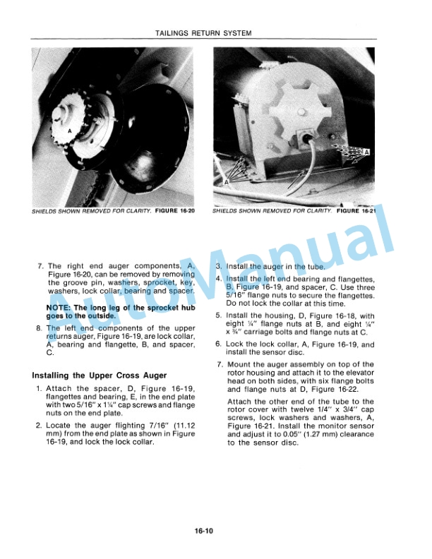 New Holland TR96, TR97, TR98 Combine Repair Manual 40009616 4 New Holland TR96, TR97, TR98 Combine Repair Manual 40009616-4