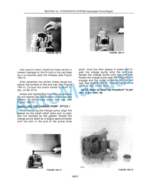 New Holland TR96, TR97, TR98 Combine Repair Manual 40009619 2 New Holland TR96, TR97, TR98 Combine Repair Manual 40009619-2