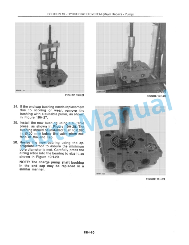 New Holland TR96, TR97, TR98 Combine Repair Manual 40009619 5 New Holland TR96, TR97, TR98 Combine Repair Manual 40009619-5