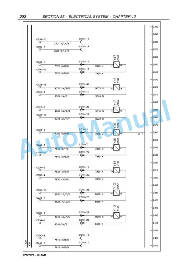 New Holland TS-A Series Tractor Repair Manual 87727172 2 New Holland TS-A Series Tractor Repair Manual 87727172-2