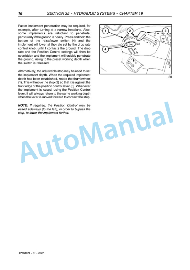 New Holland TS-A, T6000 Series Tractor Repair Manual 87550373 2 New Holland TS-A, T6000 Series Tractor Repair Manual 87550373-2