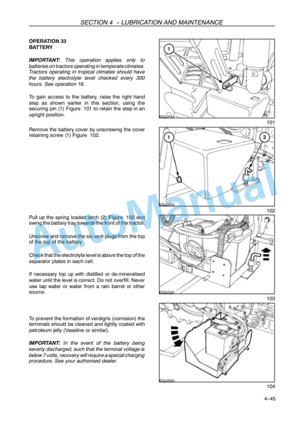 New Holland TS100A, TS110A, TS115A, TS125A, TS135A TS-A Plus Tractor Operation and Maintenance Manual 82999105 5 New Holland TS100A, TS110A, TS115A, TS125A, TS135A TS-A Plus Tractor Operation and Maintenance Manual 82999105 - Image 5