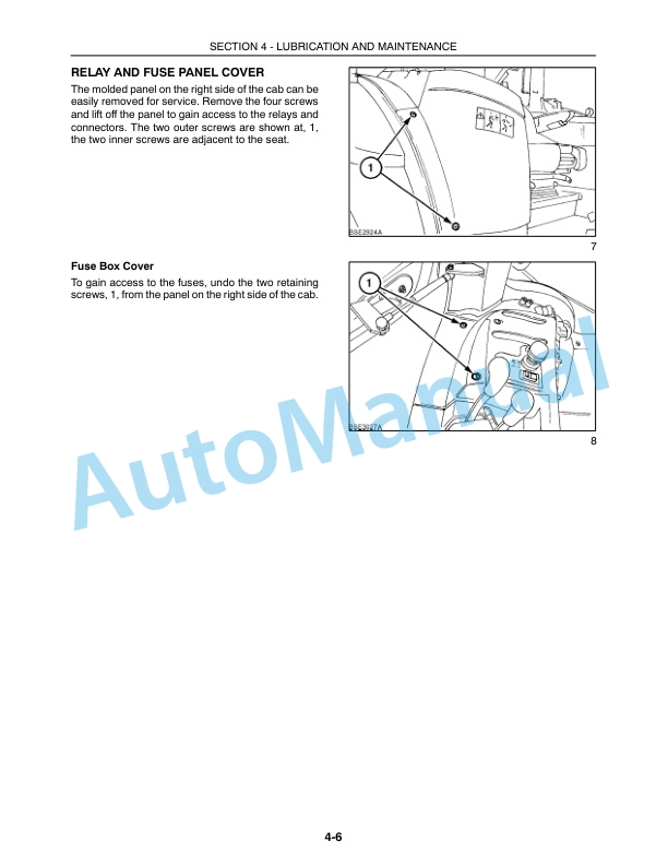 New Holland TS110A, TS115A, TS130A Tractor Operation and Maintenance Manual 82999203 4 New Holland TS110A, TS115A, TS130A Tractor Operation and Maintenance Manual 82999203 - Image 4