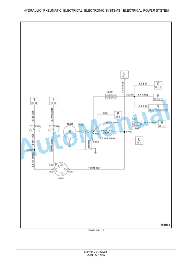 New Holland TS6020, TS6030, TS6030HC Tractor Service Manual 84547569 3 New Holland TS6020, TS6030, TS6030HC Tractor Service Manual 84547569-3