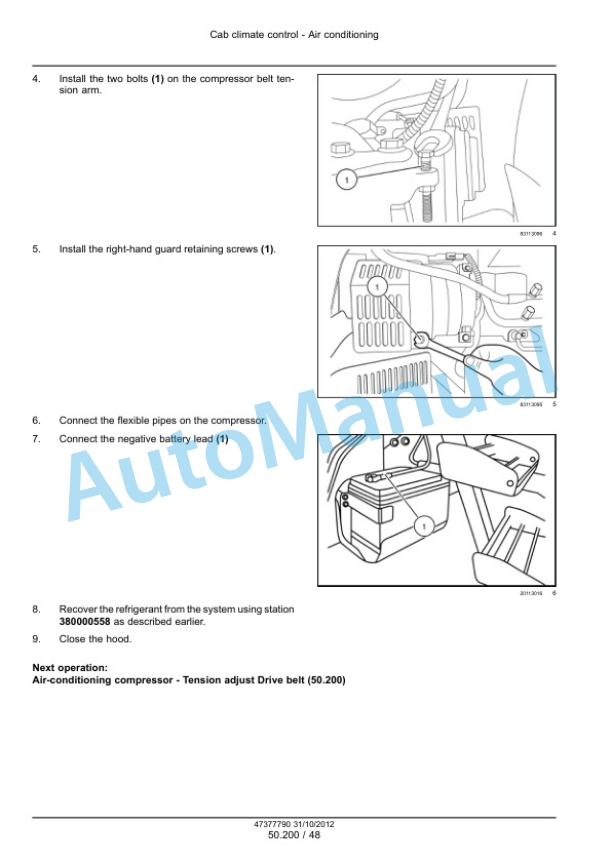 New Holland TS6.110, TS6.110HC, TS6.120, TS6.120HC, TS6.125, T6.140 Tractor Service Manual 47377790 5 New Holland TS6.110, TS6.110HC, TS6.120, TS6.120HC, TS6.125, T6.140 Tractor Service Manual 47377790 - Image 5