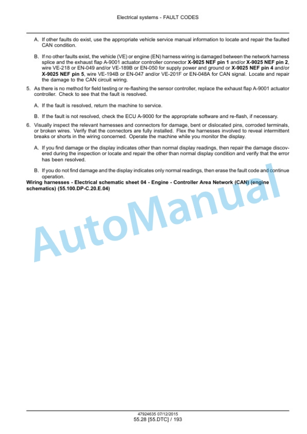 New Holland TS6.110, TS6.110HC, TS6.120, TS6.120HC, TS6.130, T6.140 Tier 4B Final Tractor Service Manual 47924635 5 New Holland TS6.110, TS6.110HC, TS6.120, TS6.120HC, TS6.130, T6.140 Tier 4B Final Tractor Service Manual 47924635 - Image 5