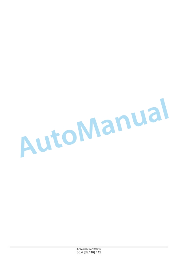 New Holland TS6.110, TS6.110HC, TS6.120, TS6.120HC, TS6.130, T6.140 Tier 4B Final Tractor Service Manual 47955986 3 New Holland TS6.110, TS6.110HC, TS6.120, TS6.120HC, TS6.130, T6.140 Tier 4B Final Tractor Service Manual 47955986 - Image 3