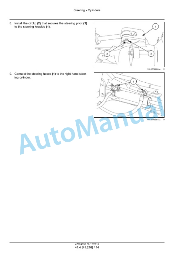 New Holland TS6.110, TS6.110HC, TS6.120, TS6.120HC, TS6.130, T6.140 Tier 4B Final Tractor Service Manual 47955986 5 New Holland TS6.110, TS6.110HC, TS6.120, TS6.120HC, TS6.130, T6.140 Tier 4B Final Tractor Service Manual 47955986 - Image 5
