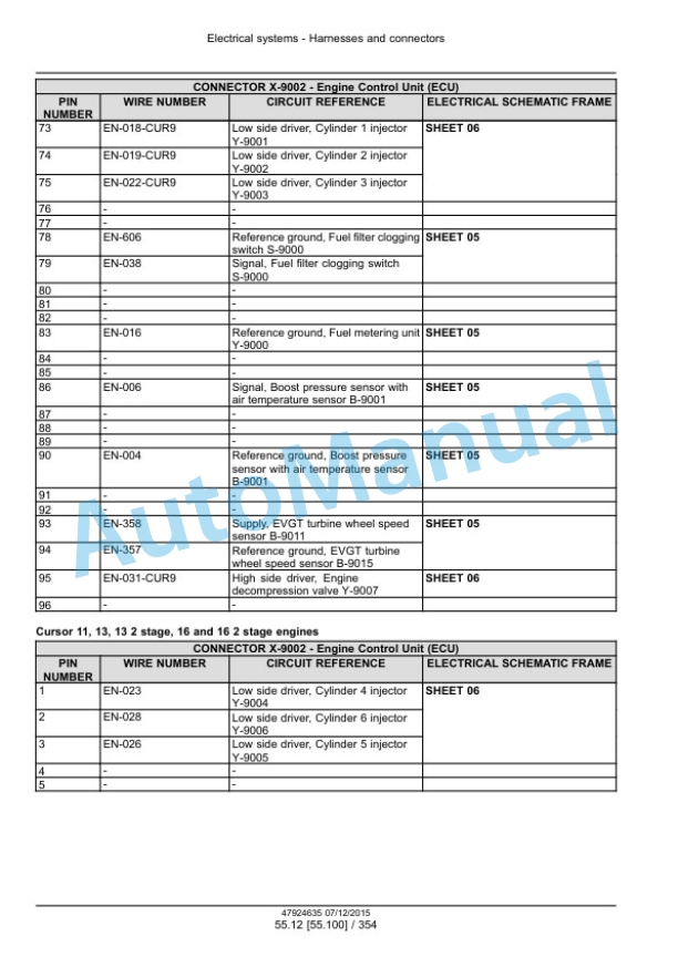New Holland TS6.110, TS6.110HC, TS6.120, TS6.120HC, TS6.130, T6.140 Tier 4B Final Tractor Service Manual 47955988 4 New Holland TS6.110, TS6.110HC, TS6.120, TS6.120HC, TS6.130, T6.140 Tier 4B Final Tractor Service Manual 47955988-4