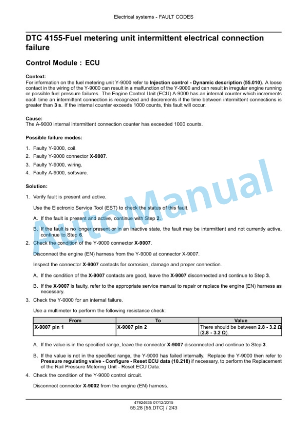 New Holland TS6.110, TS6.110HC, TS6.120, TS6.120HC, TS6.130, T6.140 Tier 4B Final Tractor Service Manual 47955990 4 New Holland TS6.110, TS6.110HC, TS6.120, TS6.120HC, TS6.130, T6.140 Tier 4B Final Tractor Service Manual 47955990-4